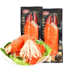 首购：力诚 蟹柳原味280g（70克蟹棒*4支）7.97元包邮（需试用）