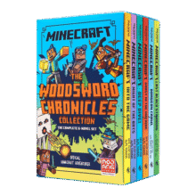 英文原版 我的世界全集6册套装 Minecraft Woodsword Chronicles198元 (每满99减10,券后省10)