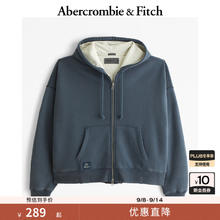 Abercrombie & Fitch 男装24春秋款美式复古华夫格内里长袖外套KI122-4263289元