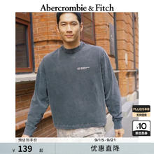 Abercrombie & Fitch 男士长袖T恤 黑灰色 M (180/100A)139元