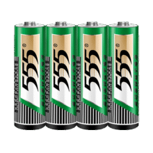 555 碳性电池 5号 40粒11.8元