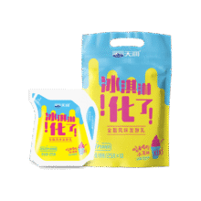 天润新疆特产 浓缩冰淇淋化了 125g*10袋 风味发酵乳酸奶酸牛奶生鲜19.9元(需换购)