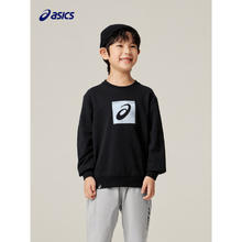 ASICS 亚瑟士 儿童圆领休闲卫衣