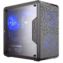 酷冷至尊（CoolerMaster）Q300L 黑 MATX电脑台式小机箱 支持240水冷位/透明侧板/配防尘网/5风扇位231元 (券后省150)