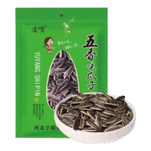 凌嘴瓜子400g香脆薄皮大颗粒原味薄皮五香味零食炒货坚果焦糖瓜子 五香味【现炒】瓜子（400g*1袋）8元