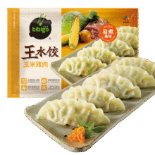 必品阁玉米蔬菜猪肉王水饺 1200g  约48只 早餐水煮速冻99.6元（合24.9元/件）