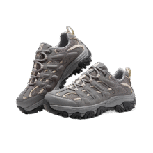 斯凯奇（Skechers）醒山 | 鞋户外徒步鞋 抓地耐磨透气减震 女款-灰色-180185C 37215.5元包邮