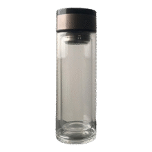 高硼硅双层玻璃杯双层加厚 茶杯 350ml 1只7.01元