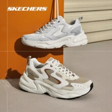 玩转复古校园个性！Skechers 斯凯奇 踏浪系列 女款运动休闲鞋117367 四色￥145.55 2.4折