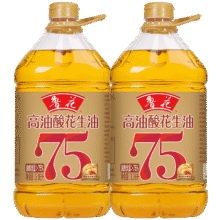 鲁花 【直销】高油酸花生油3.06L*2 食用油粮油5S物理压榨164.8元（需领券）