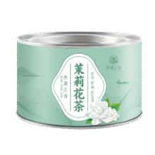 西湖江南茶叶茉莉花草茶浓香型小罐装50g9.9元（需试用）