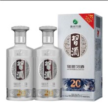 XIJIU/习酒 银质第三代 53° 酱香型 500ml 2瓶188元（需领券）