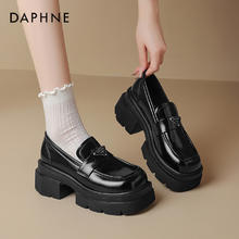 DAPHNE 达芙妮 时尚单鞋休闲鞋新款秋冬百搭女气质乐福单鞋玛丽珍鞋工作鞋券后69元