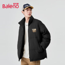 班尼路（Baleno）冬季棉服男保暖男士外套夹棉加厚宽松大码面包服防风立领棉袄男59.95元
