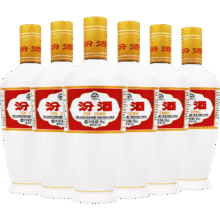 汾酒 出口瓷汾 53° 清香型 6瓶 500ml311.6元（需领券）