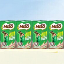雀巢 MILO越南可可牛奶麦芽饮品110ml*4盒6.01元包邮+389淘金币