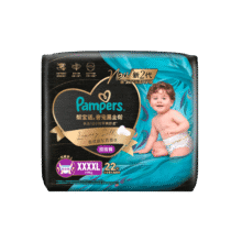 百亿补贴：Pampers/帮宝适 黑金帮 4XL码 拉拉裤 16片81.7元