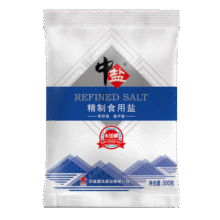 中盐精制食用盐未加碘300g*9袋无碘盐家庭食盐井矿盐盐巴咸盐整箱批发 精制食用盐（未加碘）300g*9袋
