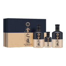 舍得 舍之道天道二代 浓香型 52度 500ml*2瓶+100ml*1瓶 礼盒装408元 (券后省50)
