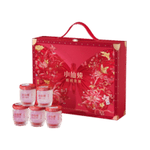 小仙炖精炖燕窝 中秋礼品 蝶羽礼盒40g*10瓶鲜炖 低糖送孕妇即食滋补品