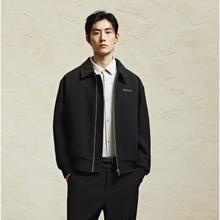 JACK&JONES 杰克琼斯 加棉厚毛呢休闲翻领夹克288元
