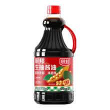 厨邦生抽酱油2.2kg酿造酱油炒菜家用提鲜红烧蒸鱼大瓶装 厨邦生抽酱油2.2kg*121.9元 (送赠品)