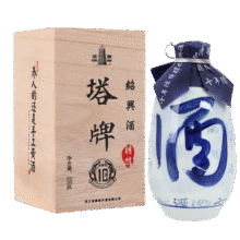 塔牌绍兴黄酒十年陈特醇 手工酿造花雕糯米酒 木礼盒 500mL 6盒 整箱装 十年陈酿636元