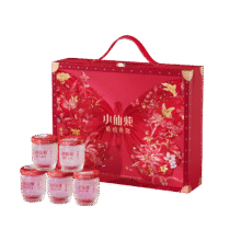 小仙炖精炖燕窝 中秋礼品蝶羽礼盒40g*10瓶鲜炖 低糖送孕妇即食生日礼物627.8元（需领券，合313.9元/件）