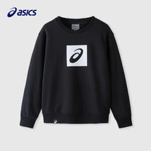 ASICS 亚瑟士 秋季中大童圆领印花休闲卫衣59元