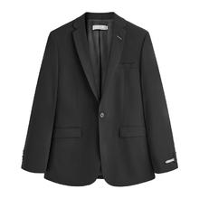 PEACEBIRD 太平鸟 男装 秋季休闲时尚西装西服B1BAC3X17 黑色 S102.5元