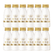 每日鲜语鲜牛奶 原生低温牛奶 巴氏杀菌 3.6g 211ml*6*2 共12瓶29.9元（需领券）
