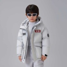 超V会员：BOSIDENG 波司登 太空计划 时尚轻科技男女童保暖短款儿童羽绒服391元包邮