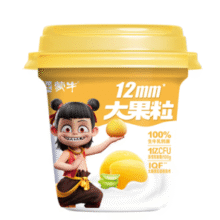 四川福利！蒙牛 大果粒 风味发酵乳 桃桃芦荟 260g
