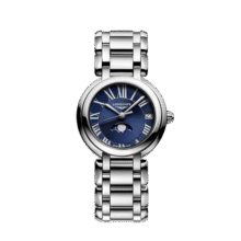 浪琴（LONGINES）瑞士手表 心月系列 石英钢带女表 L8115491611100元