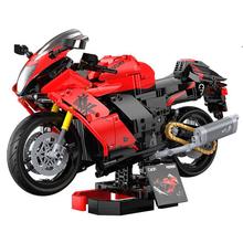 咔搭 C64051 铃木隼摩托车 1:6 积木模型239元