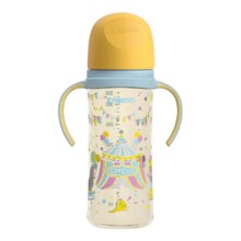 Pigeon贝亲宽口径彩绘把手奶瓶75.58元（需领券）