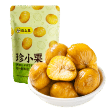 粒上皇 板栗仁100g*3袋 坚果炒货干果零食特产新鲜栗子板栗源自燕山山脉23.9元
