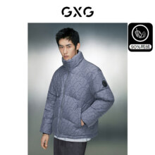再降价：GXG男装 暗纹压印羽绒服152.15元、包邮