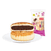 桃李豆沙馅京式月饼中秋传统老式糕点心早餐休闲零食小吃团购礼品500g29.91元（需领券，合14.96元/件）