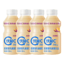 PLUS会员：蒙牛 优益C 百香果味330mL*4瓶＊4件43.14元包邮（合10.79元/件）
