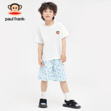 paul frank 大嘴猴 中大童短袖T恤 任选3件32.7元包邮（合10.9元/件）
