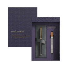 萧伯纳（Bernard Shaw）宝珠笔高端轻奢【星耀】曜夜黑金礼盒套装高档商务办公签字男送礼物生日情人节【教师节礼物】