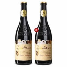获奖产品，Landisson 勆迪 法国原瓶进口AOP级 珍酿干红葡萄酒750mL*2瓶￥58.00 0.7折
