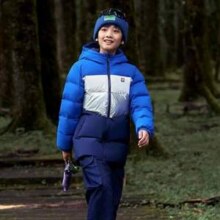 Toread Kids 探路者 男女童防风防泼水加厚面包羽绒服QADDBM95665 多色新低179元包邮