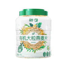 初谷有机燕麦片1kg罐装无添加蔗糖孕妇儿童营养早餐代餐免煮即食15.9元