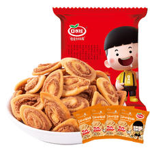 口水娃 膨化糕点猫耳酥芝麻味 228g2.26元