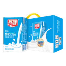 燕塘 原味酸奶饮品 250ml*24盒 量贩礼盒装 常温酸牛奶 乳酸菌饮料49.9元 (满149减3,月销6000+)