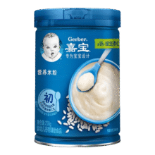 嘉宝高铁米粉维C钙铁锌婴幼儿宝宝辅食米糊含DHA活性益生菌强化铁250g 【第一口】强化铁加益生菌米粉56元 (每满300减30,送赠品,券后省5)