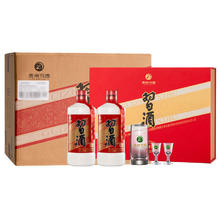 习酒 圆 礼盒装酱香型白酒53%vol 500mL 6瓶