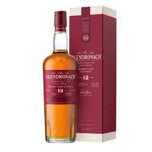 The GlenDronach 格兰多纳 Glendronach格兰多纳12年700ml苏格兰单一麦芽威士忌海外洋酒券后249.1元